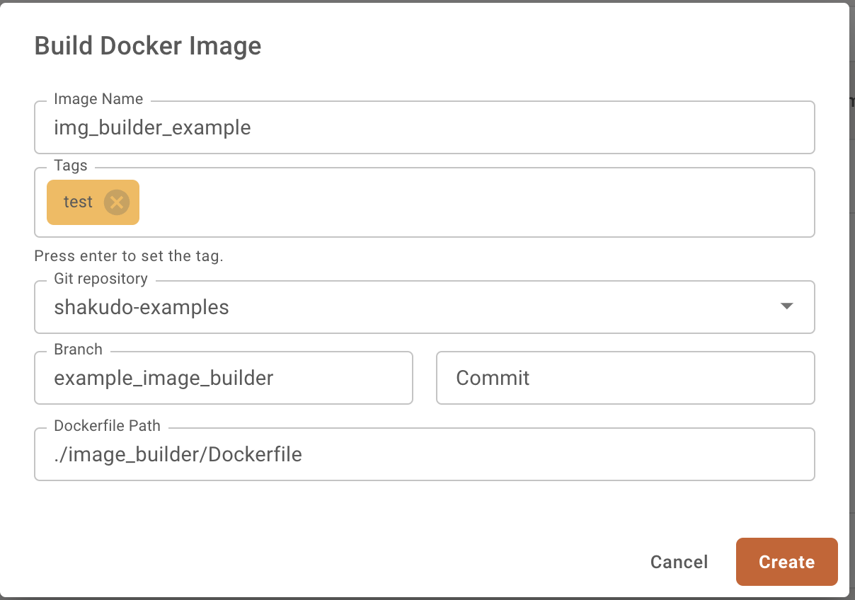 create a container image